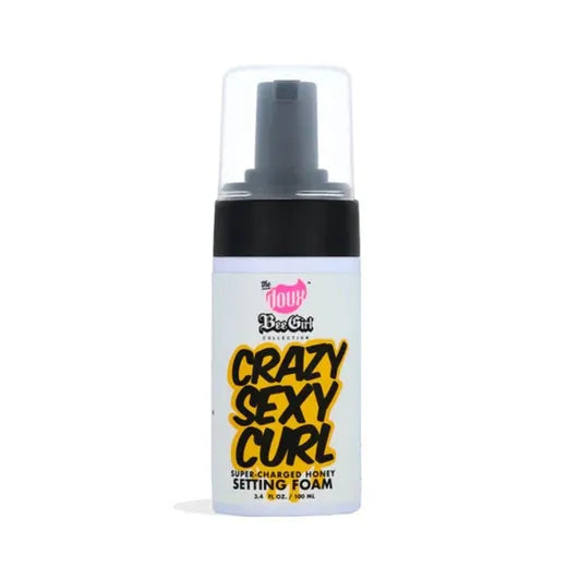 The Doux Bee Girl Crazy Sexy Curl Honey Setting Foam 100ml (Travel Size)