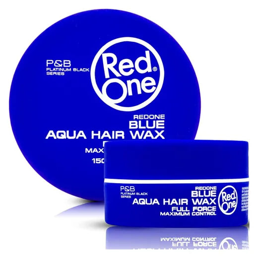 RedOne Aqua Hair Gel Wax Blue 150ml