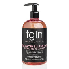 TGIN Rose Water Sulfate Free Hydrating Shampoo 384ml