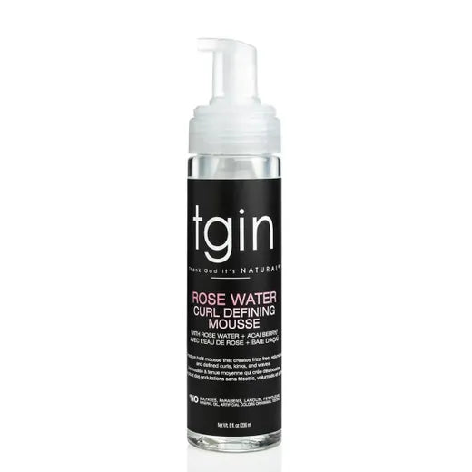 TGIN Rose Water Curl Defining Mousse 236ml