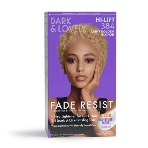 Dark & Lovely Fade Resist Hair Color - 384 Light Golden Blonde