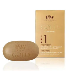 Fair & White Gold 1 Exfoliating Bar Soap 200g