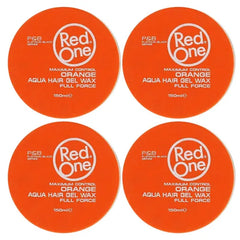 RedOne 4x Orange Aqua Hair Gel Wax 150ml