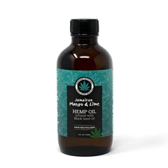 Jamaican Mango & Lime Hemp Seed Oil infused with Black Seed Oil 118ml