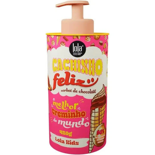 Lola From Rio Kids Cachinho Feliz Chocolate Curl Styling Cream 450g