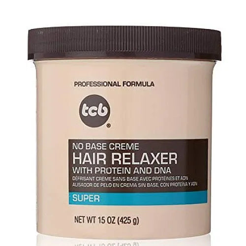 TCB - No Base Creme Hair Relaxer Super 15oz
