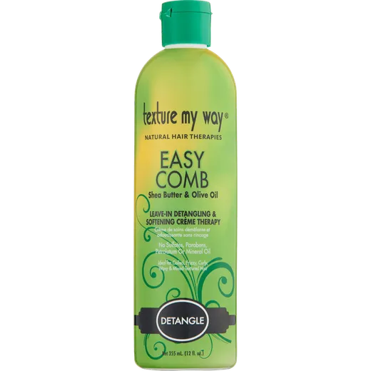 Texture My Way Easy Comb Leave-In Detangling and Softening Cream Therapy 12oz