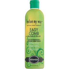 Texture My Way Easy Comb Leave-In Detangling and Softening Cream Therapy 12oz