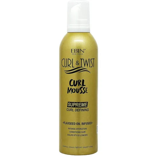 EBIN Curl & Twist Curl Mousse Supreme Curl Defining 354ml