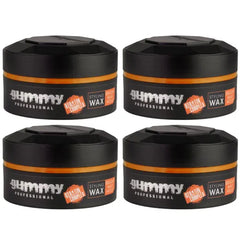 Gummy Styling Wax Bright Max Hold 4x150ml
