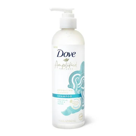 Dove Amplified Textures Hydrating Cleanse Shampoo 340ml