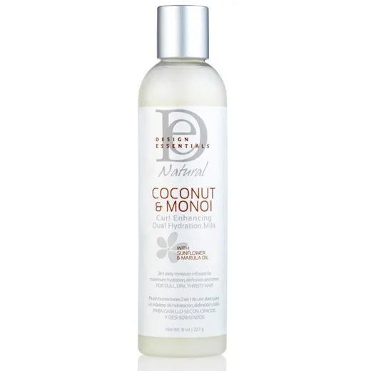 Design Essentials Coconut & Monoi Curl Enhancing Dual Hydration Milk 227g