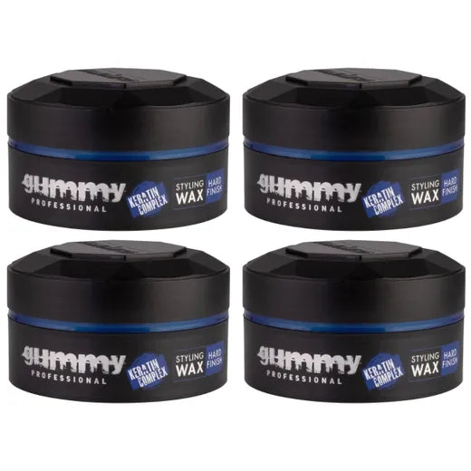 Gummy Styling Wax Hard Finish 4x150ml