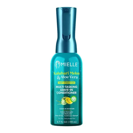 Mielle Kalahari Melon & Aloe Vera Deep Hydration Multi-Tasking Leave-In Conditioner 198ml