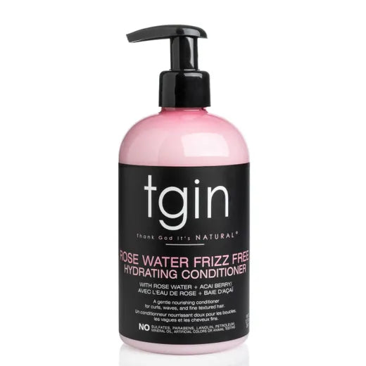 TGIN Rose Water Frizz Free Hydrating Conditioner 384ml