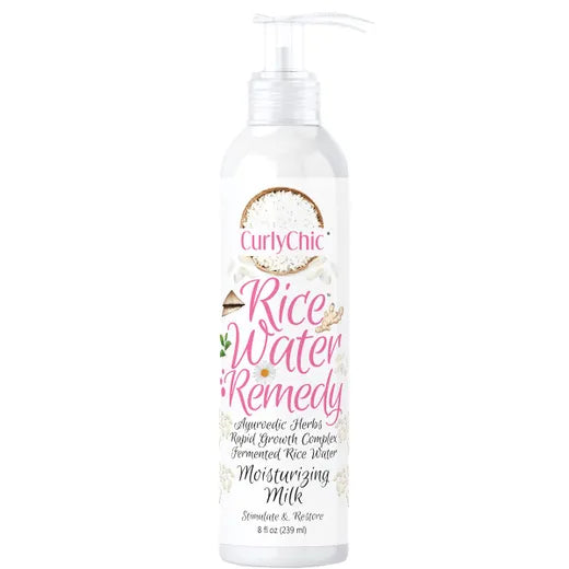CurlyChic Rice Water Remedy Moisturizing Hair Milk 239ml