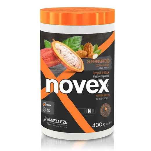 Novex SuperHairFood Cocoa & Almond Mask 400g