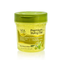 Via Natural Premium Styling Gel Twin Olive & Aloe Vera 226g