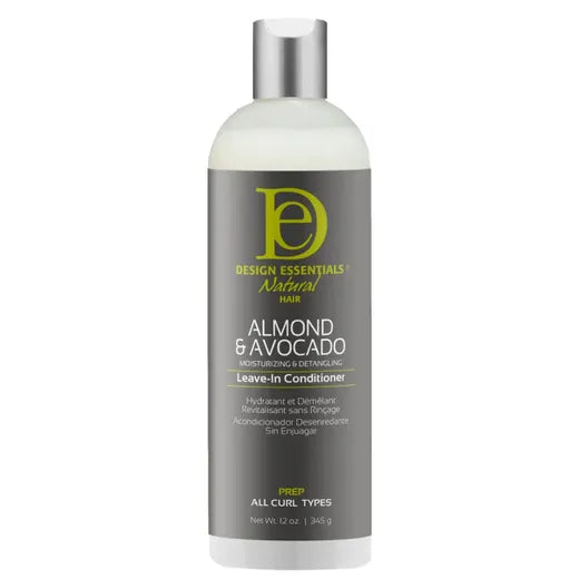 Design Essentials Almond & Avocado Detangling Leave-In Conditioner 365g