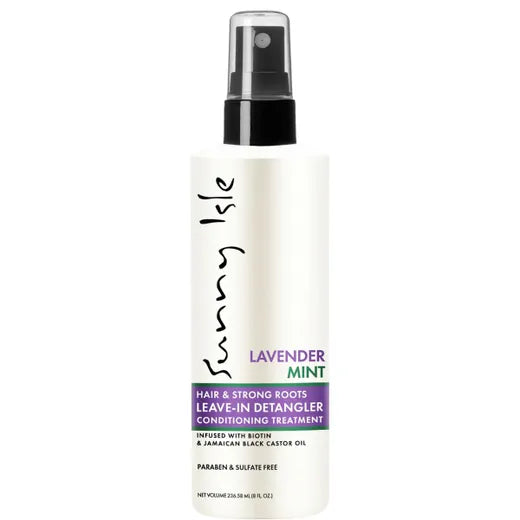 Sunny Isle Lavender Mint Leave-In Detangler Conditioning Treatment 236ml