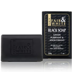 Fair & White Anti-Bacterial Black Soap 200g