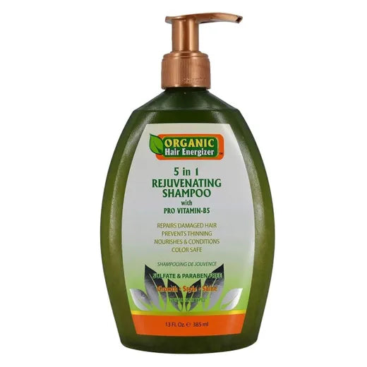 Organic Hair Energizer 5-In-1 Rejuvenating Shampoo 385ml