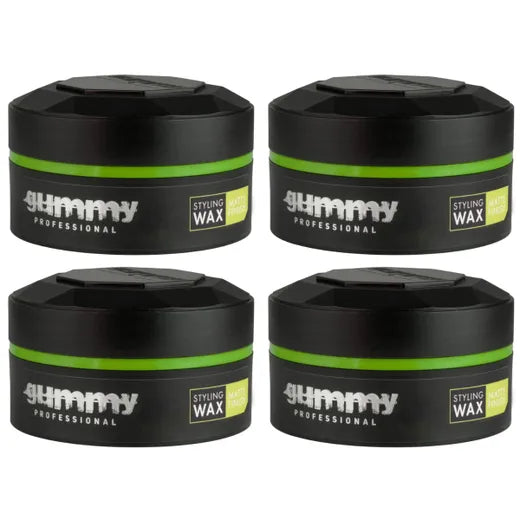 Gummy Styling Wax Matte Finish 4x150ml