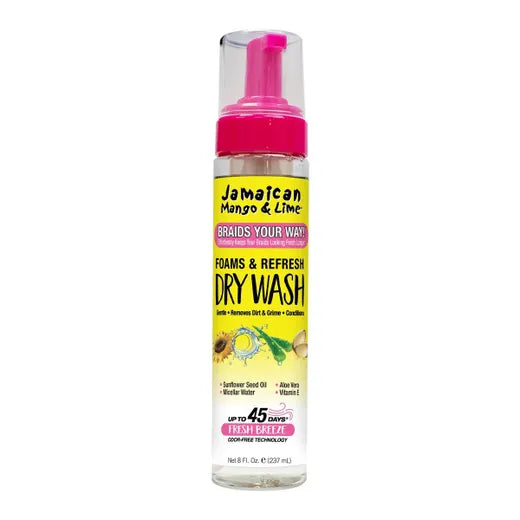 Jamaican Mango & Lime Braiding Foams & Refresh Dry Wash 237ml