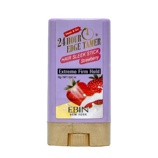 EBIN 24 Hour Edge Tamer Sleek Hair Wax Stick Strawberry 15g