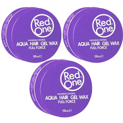 RedOne 3x Violet Aqua Hair Gel Wax 150ml