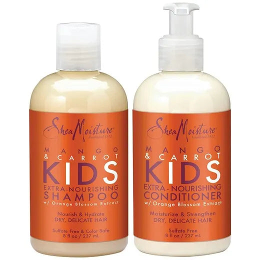 Shea Moisture Mango & Carrot Kids Shampoo & Conditioner