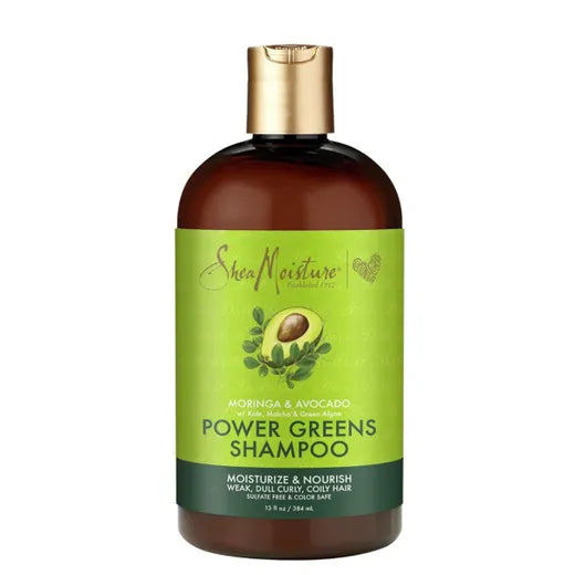 Shea Moisture Moringa & Avocado Power Greens Shampoo 384ml