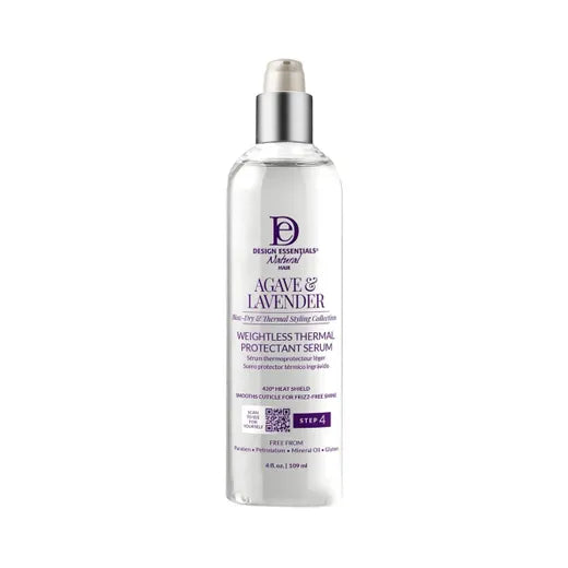 Design Essentials Agave & Lavender Weightless Thermal Protectant Serum 109ml