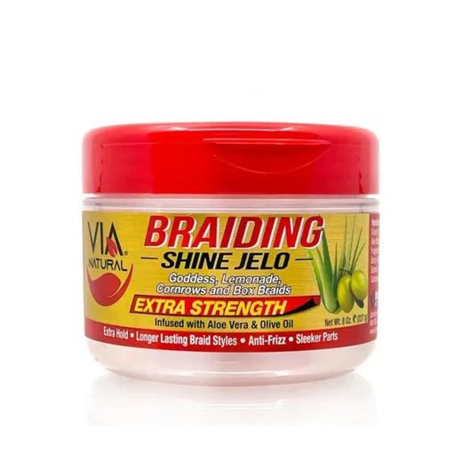 Via Natural Braiding Shine Jelo Extra Strength 227g