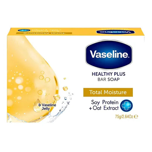 Vaseline Healthy Plus Bar Soap Total Moisture 75g