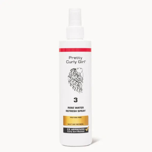 Pretty Curly Girl Rose Water Refresh Spray 250ml