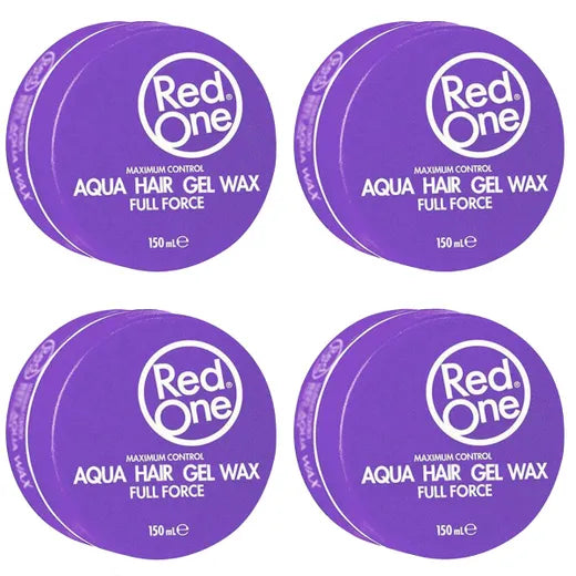 RedOne 4x Violet Aqua Hair Gel Wax 150ml