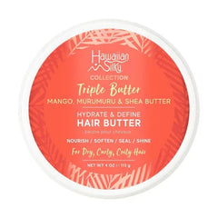 Hawaiian Silky Triple Butter Hydrate & Define Hair Butter 113g