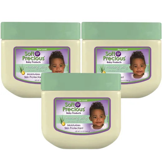 Soft & Precious Nursery Jelly with Aloe and Vitamin E 3 x 368g