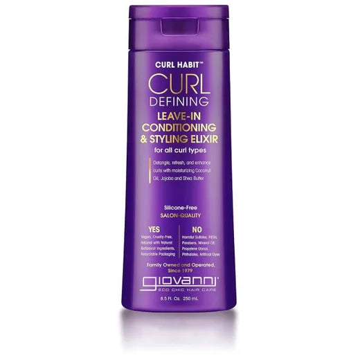 Giovanni Curl Habit Curl Defining Leave-in Conditioning & Styling Elixir 250ml
