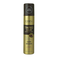 EBIN Tinted Color Temporary Spray Dark Brown 100ml