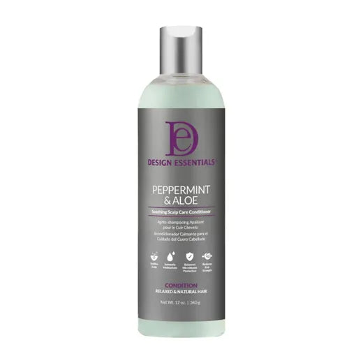 Design Essentials Peppermint & Aloe Soothing Scalp Care Conditioner 340g