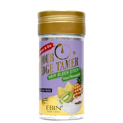 EBIN 24 Hour Edge Tamer Sleek Hair Wax Stick Kiwi Pineapple 75g