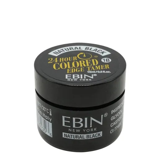 EBIN 24 Hour Colored Edge Tamer 1B Natural Black 15ml