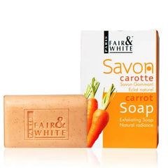 Fair & White Carrot Exfoliating Soap 200g