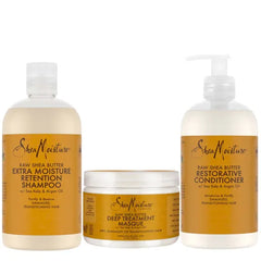 Shea Moisture Raw Shea Butter Trio Set