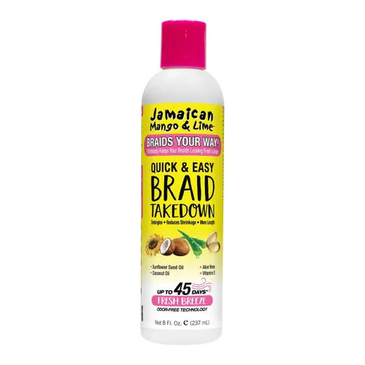 Jamaican Mango & Lime Braiding Quick & Easy Braid Takedown 237ml