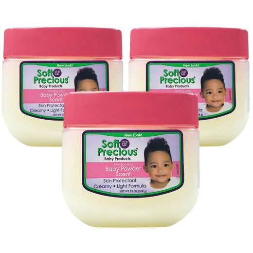 Soft & Precious Nursery Jelly Baby Powder Scent 3 x 368g