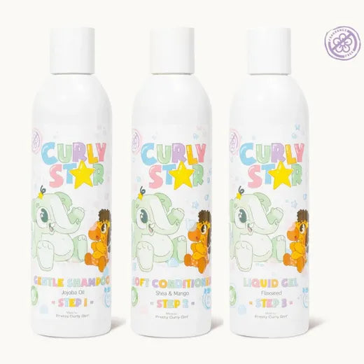 Curly Star Fragrance Free Bundle Set