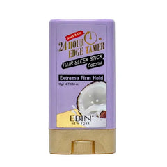 EBIN 24 Hour Edge Tamer Sleek Hair Wax Stick Coconut 15g
